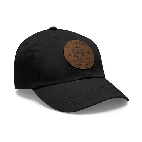 PC Farms Leather patch Hat